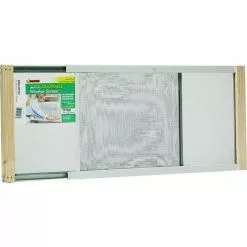 Thermwell Products Co., Inc Frost King AWS1533 W.B. Marvin Window Screen, 15 In L, 19 To 33 In W, Aluminum