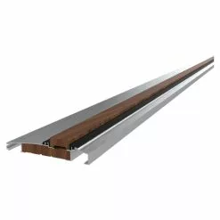 CR Laurence CRL 1006A73 Aluminum 73" Outswing Adjustable Oak Top Threshold