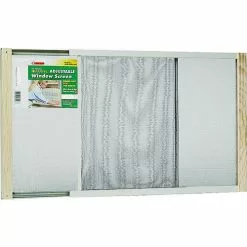 Thermwell Products Co., Inc Frost King AWS1037 W.B. Marvin Window Screen, 10 In L, 21 To 37 In W, Aluminum