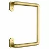 National Hardware N700105 Troy Pull, 8 In H, Steel, Brushed Gold