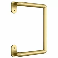 National Hardware N700105 Troy Pull, 8 In H, Steel, Brushed Gold