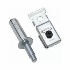 NATIONAL MFG SALES CO National Hardware N344-929 V391UP Series Folding Door Upper Pivot, Steel, Zinc