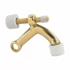 SCHLAGE LOCK COMPANY LLC IVES 70B3 Hinge Pin Door Stop Brass Bright Brass Gold Mounts To Door 5/16" Bright Brass