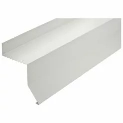 NATIONAL MFG SALES CO National Hardware N145-557 Box Rail Flashing White Steel White
