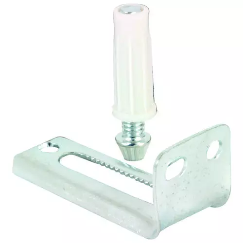 PRIME-LINE PRODUCTS/SLIDE-CO Prime-Line N 6992 Adjustable Pivot Bracket And Pin Kit, Plastic/Steel, Floor Mounting