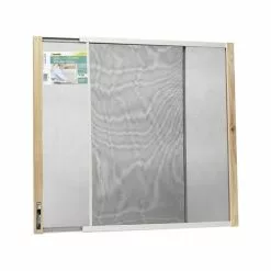 Thermwell Products Co., Inc Frost King AWS2437 Adjustable Window Screen WB Marvin 21 37" W In. Steel Clear