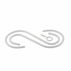 National Hardware N275164 V2665 6" Extension Hook Kit White Finish