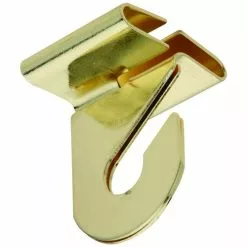 National Hardware N249672 V156 Suspended Ceiling Hook Brass Finish