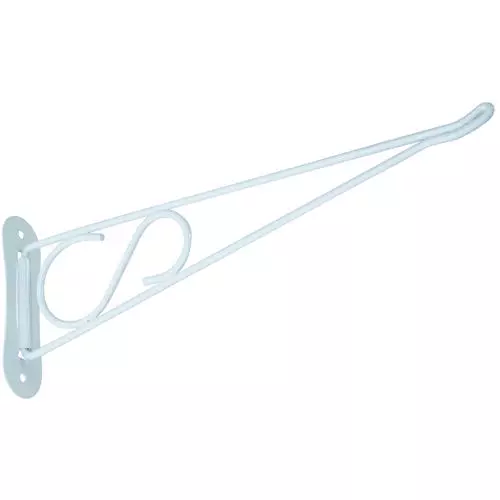 National Hardware N274803 V2651 10" Decorative Swivel Bracket White Finish