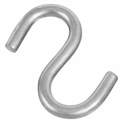 National Hardware N197210 V2078 3" Open S Hook Stainless Steel Finish