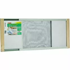 Thermwell Products Co., Inc Frost King AWS1833 W.B. Marvin Window Screen, 18 In L, 19 To 33 In W, Aluminum