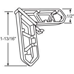 Brixwell 900-16634 Screen Corner Champagne