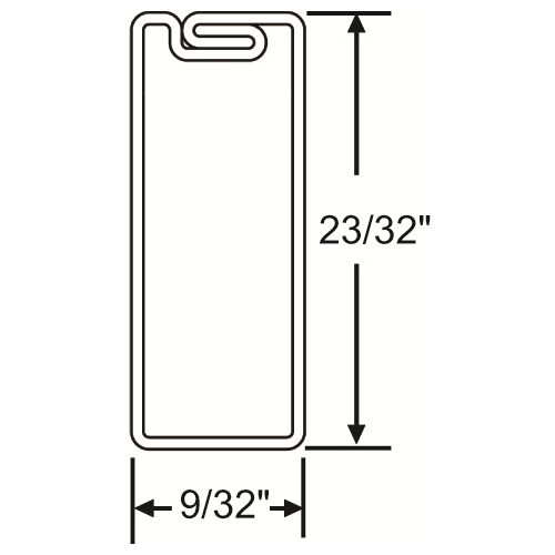 Brixwell 90H-182 Cross Brace White 8ft 20pcs
