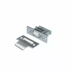 Rockwood 592 US26D Roller Latch With T Strike Satin Chrome Finish