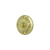 Deltana BBR213U3 2-1/4" Diameter Round Contemporary Bell Button Polished Brass