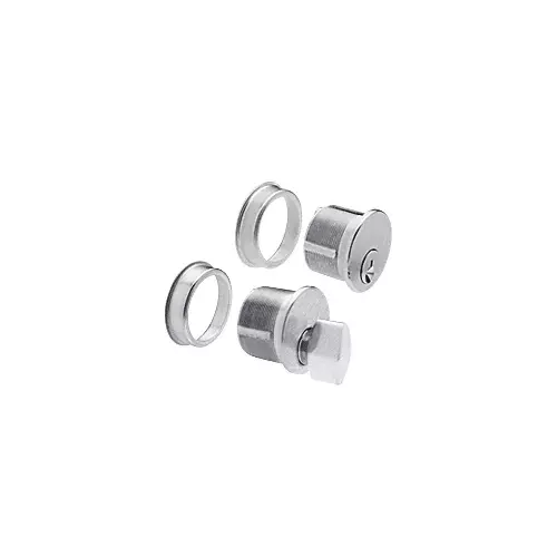 CR Laurence CRL DRA1020BS Brushed Stainless Keyed Cylinder/Thumbturn Combo