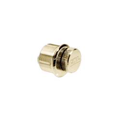 CR Laurence CRL DRA22PB Polished Brass Mortised Low Profile Thumbturn