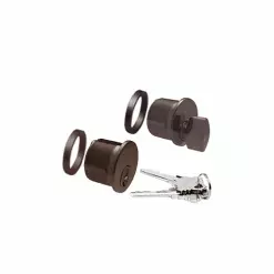 CR Laurence CRL DRA5060DU Dark Bronze Anodized DRA Series Keyed Cylinder/Thumbturn Combo