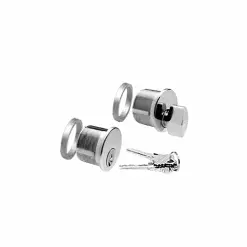 CR Laurence CRL DRA5060PS Polished Stainless Keyed DRA Cylinder/Thumbturn Combo