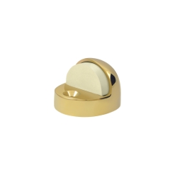Deltana DSHP916CR003 Floor Mounted Dome Shaped Door Stop High Profile Lifetime Polished Brass
