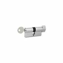 CR Laurence CRL EC3BS Brushed Stainless Keyed Cylinder Lock With Thumbturn