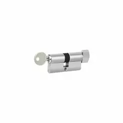 CR Laurence CRL EC3PSKA Polished Stainless Keyed Alike Cylinder Lock With Thumbturn