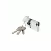 CR Laurence CRL EC4A Satin Chrome Keyed Cylinder Lock With Thumbturn