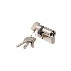CR Laurence CRL EC4PS Polished Stainless Keyed Cylinder Lock With Thumbturn