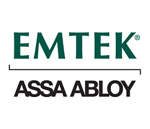 Emtek 2463US14 Doorbell Button Modern Rectangular Rose, Bright Nickel Finish