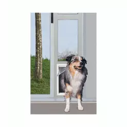 CR Laurence CRL M0DPATXLW White Finish Modular Pet Patio Door