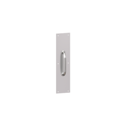 Hager 053056 36N Pulls And Push Plates Satin Brass