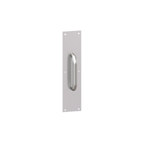 Hager 048501 35D Pulls And Push Plates Satin Aluminum Clear Anodized