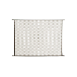 CR Laurence CRL PG40BRZ Bronze 48" Sliding Screen Door Grille