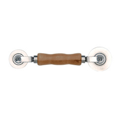 CR Laurence CRL S5K7 Heavy-Duty Steel Combination Roller Tool 2-1/2" X 1/16" And 2" X 1/8" Wheels