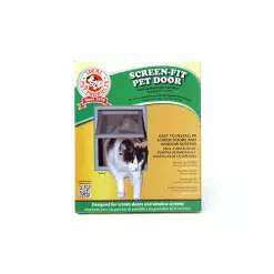 CR Laurence CRL SFPD Gray Screen-Fit Pet Door - Small