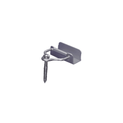 CR Laurence CRL WSC202GRY Gray Slip-On Bail Latches And Screws - Bulk