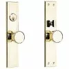 Baldwin 6945003ENTR Hollywood Hills Knob By Knob Single Cylinder Entry Mortise Lock Trim Lifetime Brass Finish