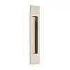 Emtek 220310US14 10" Modern Rectangular Flush Pull Bright Nickel Finish