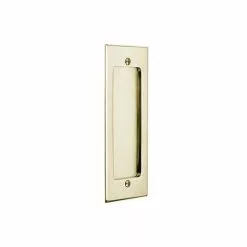 Emtek 2215US4 Modern Rectangular Flush Pull Satin Brass
