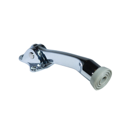 Brixwell 900-10823 4in Drop Down Door Stop Chrome Plated 3 Hole Mdh204