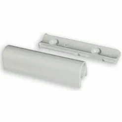 Hafele 356.13.530 Linear Adapter Plate, Airmatic And Tipmatic Grass TIOMOS, Platinum Gray RAL 7035 Light Gray, RAL 7035