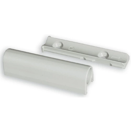 Hafele 356.13.530 Linear Adapter Plate, Airmatic And Tipmatic Grass TIOMOS, Platinum Gray RAL 7035 Light Gray, RAL 7035